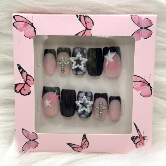 Black Frenchie (Short Square)